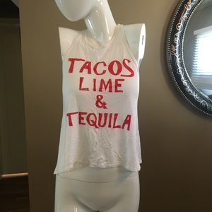 Tacos Lime & Tequila Tank 🌮🥃